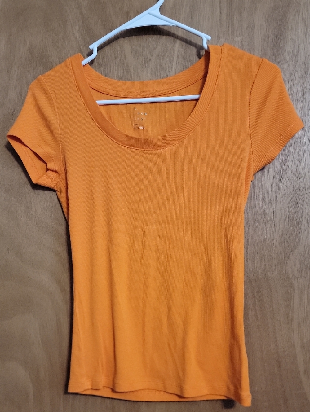 a new day Scoop Neck Short Sleeve Top - Orange